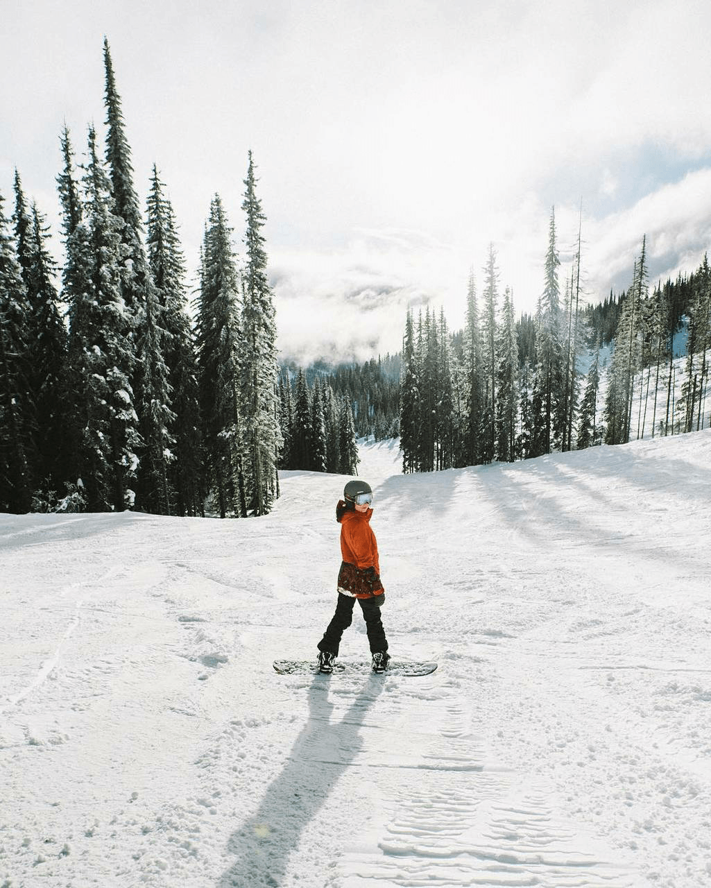 Fotos na neve esquiando