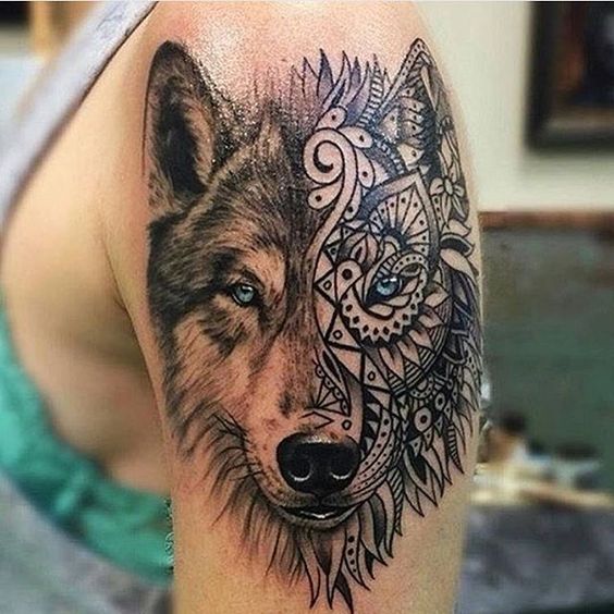 Guia Tatuagem Tatuagem de lobo, significados e inspirações